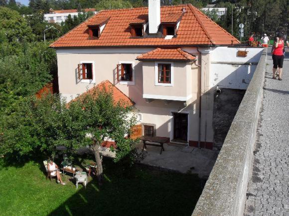 Domek kata Matěje – pohled shora